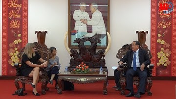 Tổng Lãnh sự Úc tại Thành phố Hồ Chí Minh đến thăm An Giang