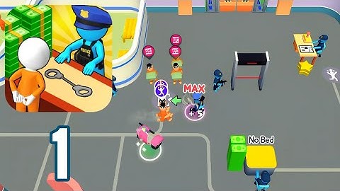 Police Department: Prison Game - Gameplay Walkthrough Part 1 - Tutorial (Android)