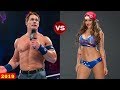 John Cena vs Nikki Bella Transformation 2019 - WWE Couple Transformation