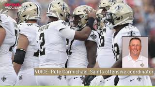 Saints OC Pete Carmichael talks big-play offense, working with Jameis Winston, more
