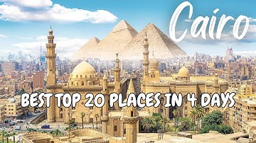 Discover Cairo, Egypt 🇪🇬 charm: Ultimate 4-day travel guide | Top3Videos