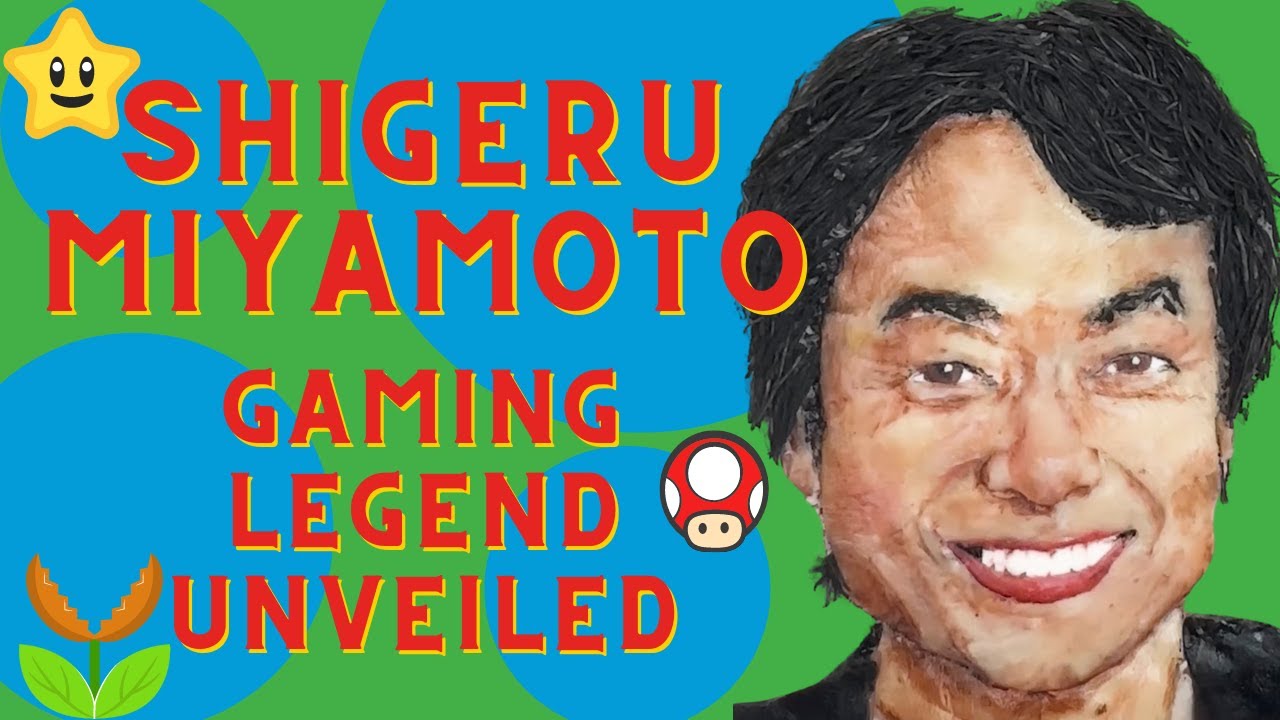 Shigeru Miyamoto's Sushi Saga: Crafting the Sushi Portrait of a Gaming Legend!