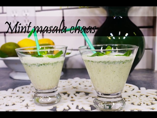 Mint-Masala Lassi