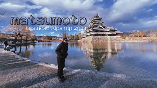 Japan Travel vlog | Alpine trip pt.1 Matsumoto | off the beaten path ❄