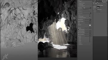 CoolZone Cave 3D Volume Noise #Houdini #Redshift [Stream 2020 08 07]