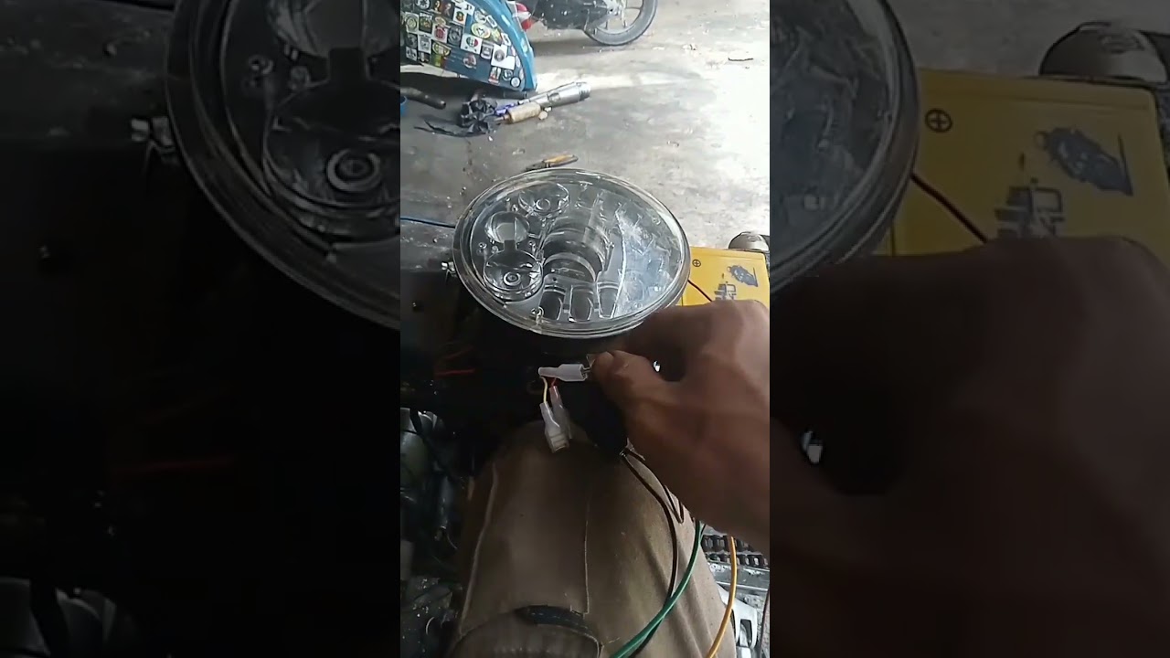 jalur kabel lampu daymaker 