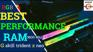 G.Skill Trident Z NEO 3600mhz | RGB Best Profermance RAM FOR AMD Ryzen 3000