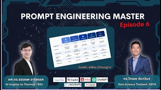 Prompt Engineering Master EP6 เปรียบเทียบ ChatGPT Copilot Gemini และ Claude #promptengineering #ai