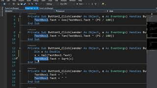 sin cos tan sqrt in vb.net (برنامج لايجاد sin cos tan )