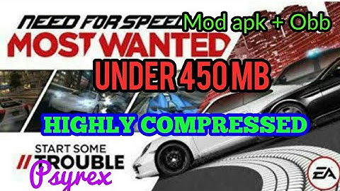 Nfs Most Wanted| Highly Compressed|Unlimited Money