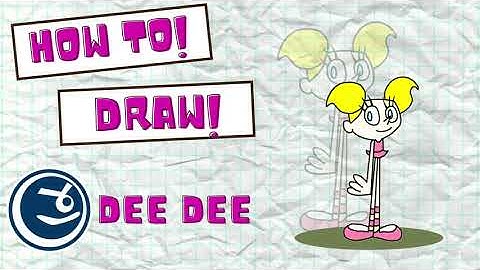 How To Draw Dee Dee - Dexters Laboratory