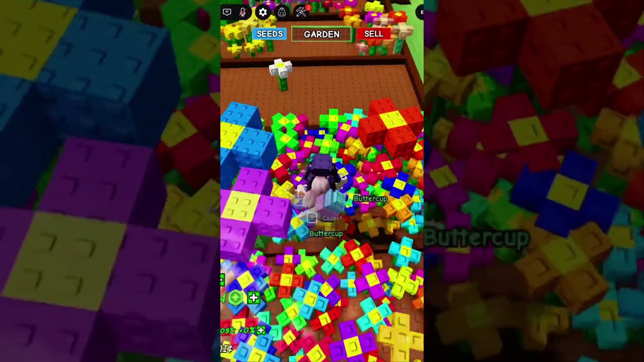 White Buttercup Grow a Garden.🏳️ 