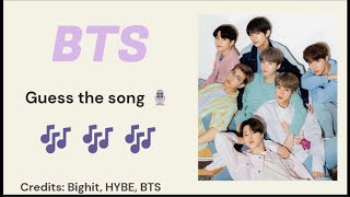 [ KPOP GAME / QUIZ ] BTS- Guess the song 🎤 screenshot 4