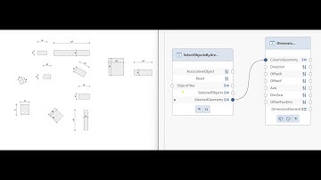 [Allplan Visual Scripting]- Automatic Column Dimensioning_Đo kích thước cột tự động.