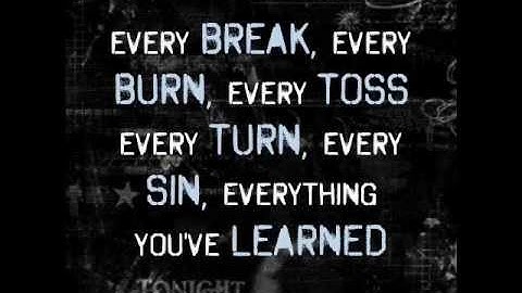 The Script - Broken arrow lyrics