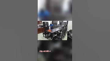 Đồ xưa cũ 11/3 Bộ bàn ăn 6 ghế, trường kỷ song tiện, tranh tứ quý, tranh cẩn ốc huế xưa