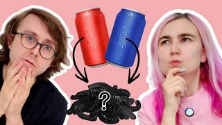 which SWEET tastes most like real COLA? 💙❤️ #brainboxkey #satisfying #tastetest