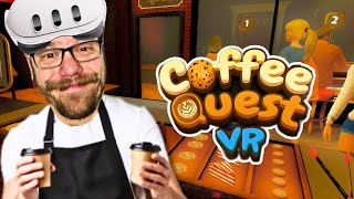 I SUCK at being a barista | Coffee quest VR | Meta Quest
