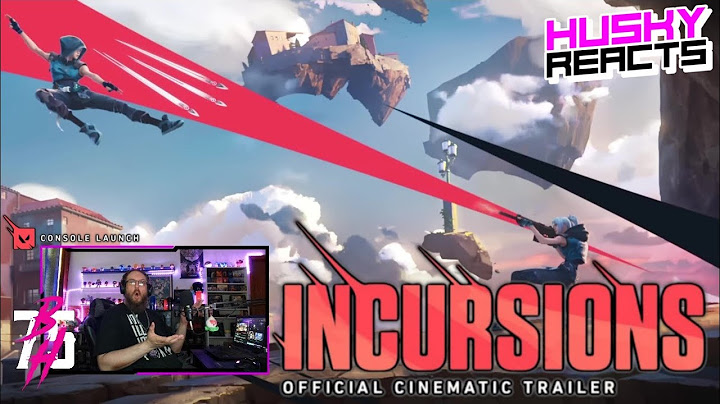 INCURSIONS // Official Console Cinematic Trailer  – VALORANT – Husky Reacts
