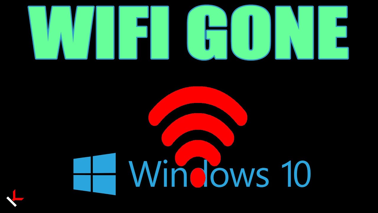 WiFi gone on Windows 10. WiFi not working or showing WiFi icon. - YouTube