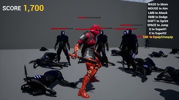 Unreal Engine 4 27 Freeflow Combat Test