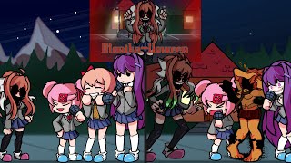 Fnf Ddlc Halloween Edition Monika.exe Vs Sayori, Yuri, Natsuki Monika-Lloween