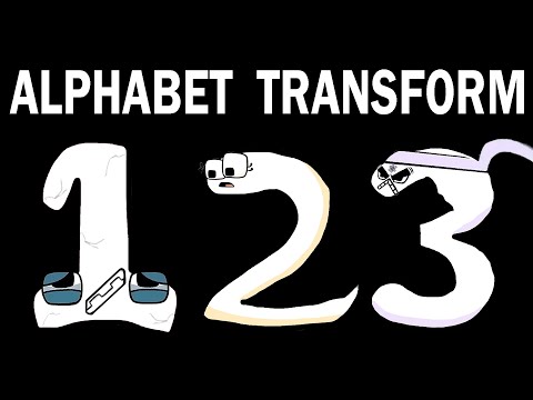 Number Lore But Alphabet Lore (1 - 26) 