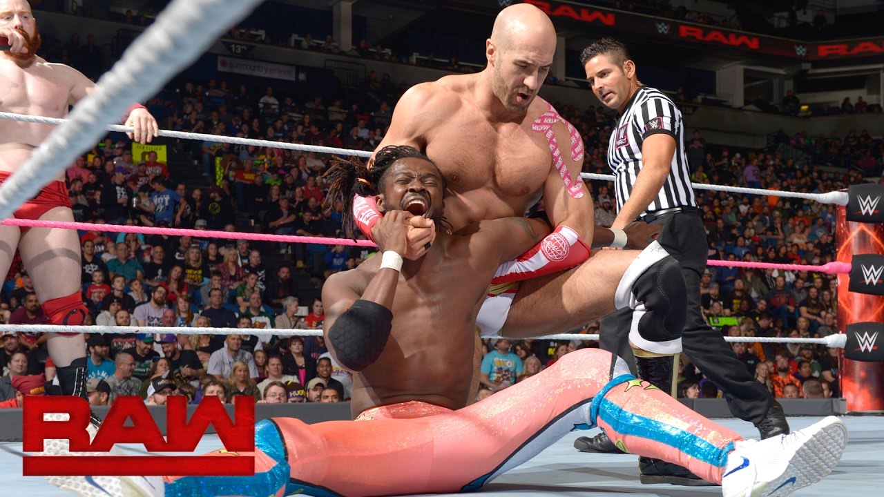 The New Day vs. Cesaro & Sheamus: Raw, Oct. 24, 2016