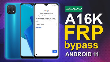 Oppo A16K Bypass FRP Android 11 Without PC
