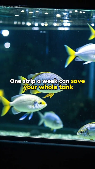 One strip. One minute. Lifesaver. #nitrates #testyourwater #fishkeeperlife