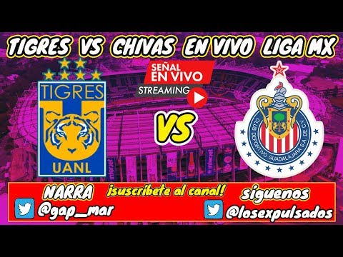 Tigres vs Chivas Liga MX en Vivo (NARRACIÓN RADIO) - YouTube