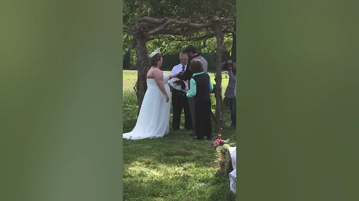 Michael and Erika Green's country wedding 5/21/201...