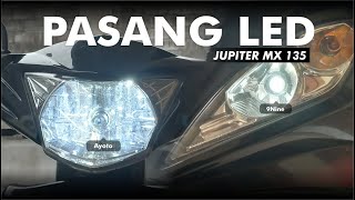 Review Pasang Lampu LED Mx old 135 | Penggunaan LED Mx old | Ayoto M1A Pro M2B Pro | Luminos Nine9