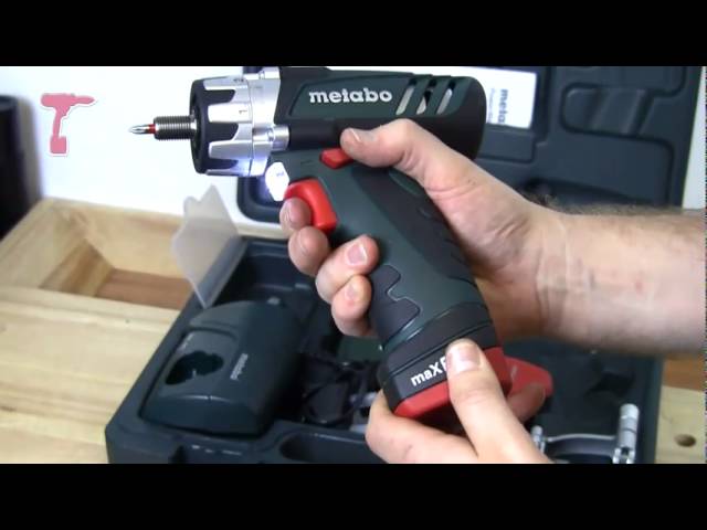 taladro Atornillador 10.8V Metabo Powermax BS Basic