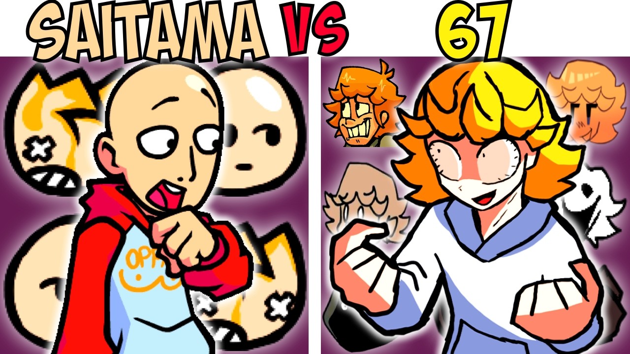 ALL ONE-PUNCH MAN VS 67 TEST | FNF Character Test | Gameplay VS Playground