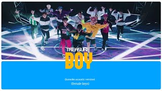 [karaoke acoustic version] treasure (횸레저) - boy with chord and
easy lyrics (female key)