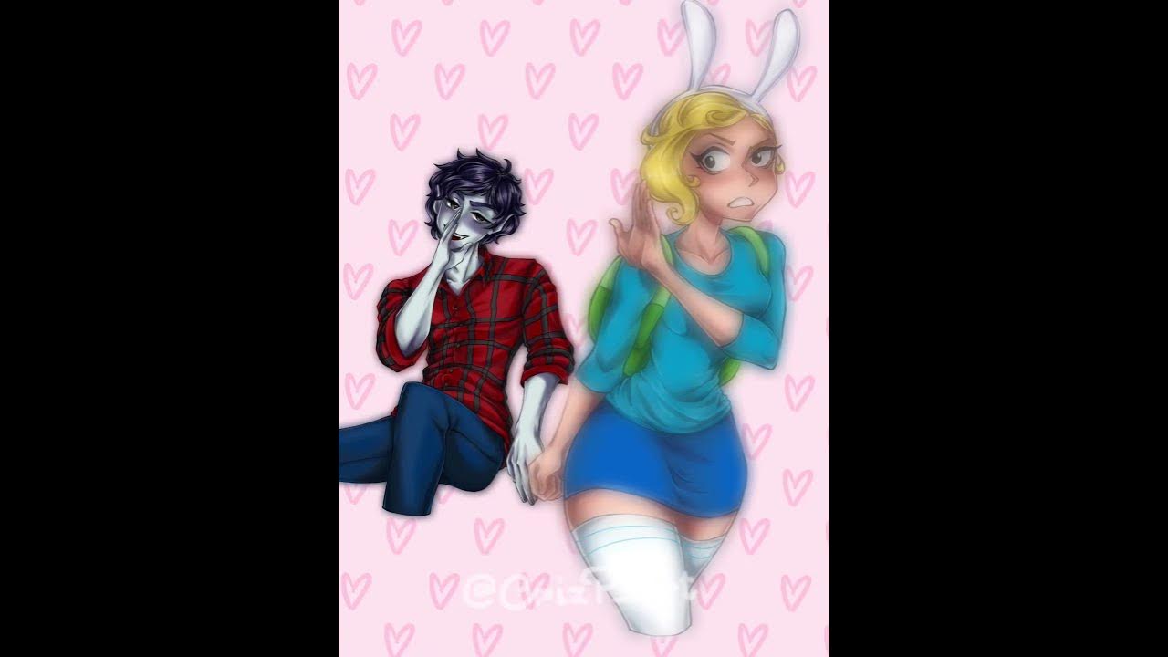 Lady Gaga Alejandro #AdventureTime #Fionna #MarshallLee #PrinceGumball #FirePrince #Art