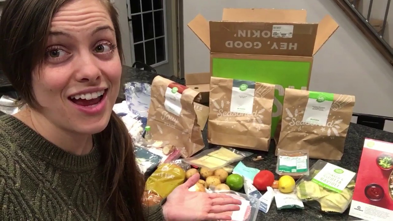 Hello Fresh Box First Impressions Youtube