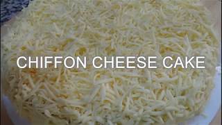 Filipinos love dessert. one of which is cheese cake. this cake simply
a chiffon with loads cheddar on top that makes it so special...
ingre...