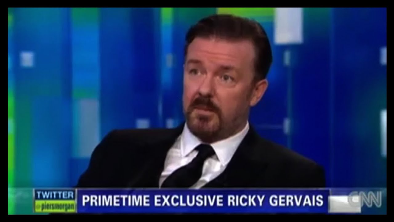 Ricky Gervais on Steve Carell And Twitter | Piers Morgan Tonight - YouTube