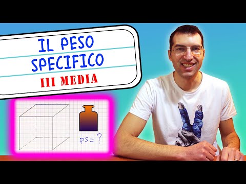 Video: Come Calcolare Il Peso Specifico