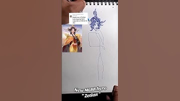 Zetian drawing gamit ang ballpen #art #zetian #ZetiansRecruitmentForHeroes #MLBBZetian #MLBBCreator