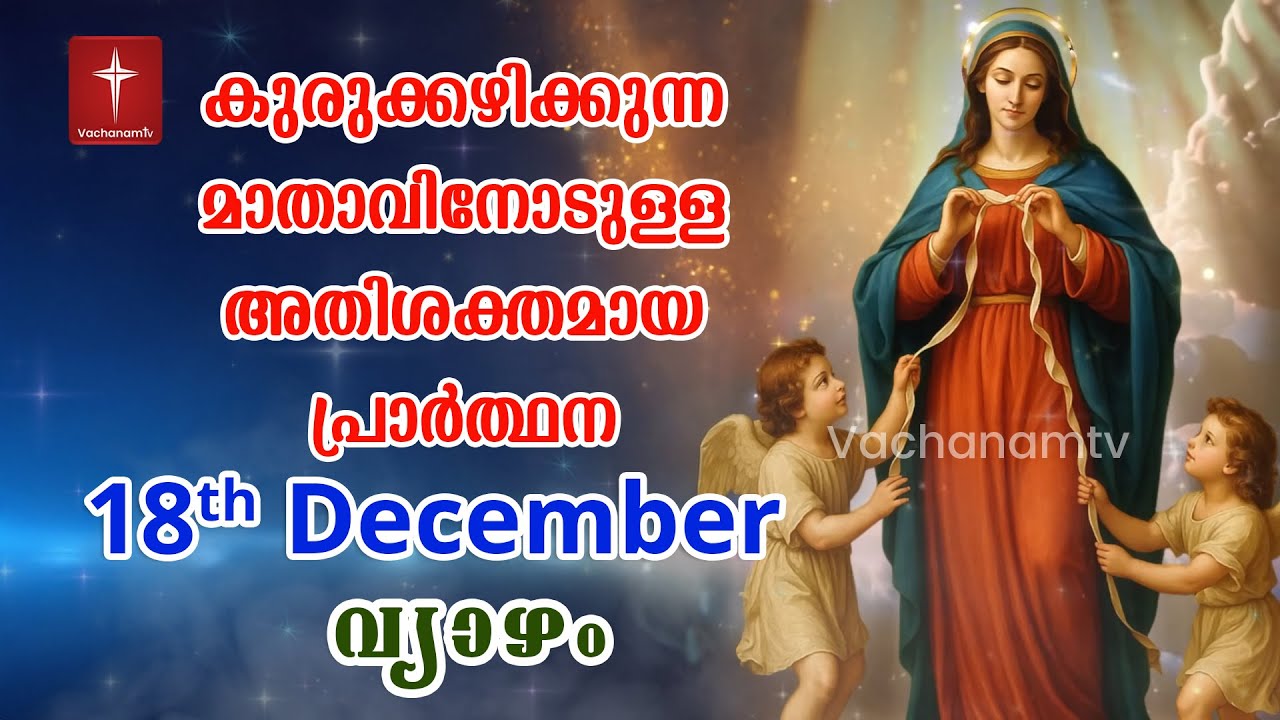 കുരുക്കഴിക്കുന്ന മാതാവിന്റെ അതിശക്തമായ പ്രാർത്ഥന 33 തവണ 33 ദിവസം ...