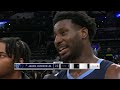 Jaren Jackson Jr. Walk Off Interview | Spurs vs. Grizzlies