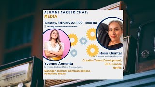 Alumni Career Chat: Media (2022)
