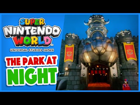 ONE NIGHT at Super Nintendo World @ Universal Studios Japan | IRL Evening Look