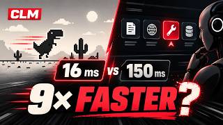 CLM-8B vs Jev: What the 9× Speed Demo Actually Shows