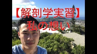 【ダイヤモンドヘッドView 】私が解剖実習に懸ける想い