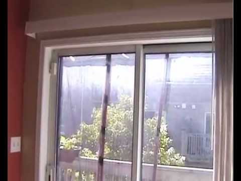 Review Of Magic Mesh As Alternative To Dog Door You Magic Mesh As Alternative To Dog Door, Magic Mesh For Sliding Glass Doors