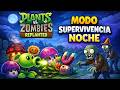 Supervivencia Noche en PVZ Replanted 🌙 | El Modo Más Tenso del Juego